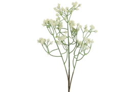 Kunstbloem Gypsophila wit 62 cm