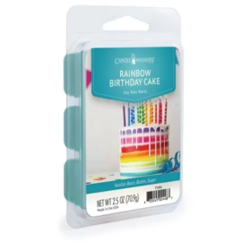 Rainbow Birthday Cake Candle Warmers® Wax Melt 70-g
