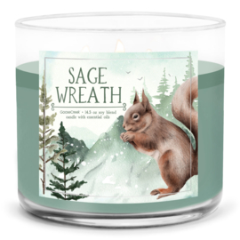 Sage Wreath  Goose Creek Candle® 3 Wick 411 gram