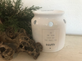 Geur- Waxmelt brander Happy