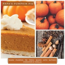 Papa's Pumpkin Pie Waxmelt 68 gram Cheerful Giver