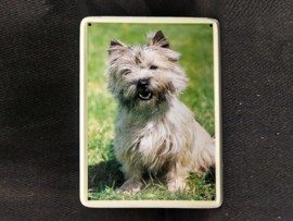 Cairn Terrier  Vintage Muurbordje
