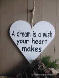 Tekst hart 35 x35