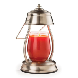 Hurricane  Candle Warmers® Geurkaarsen Lamp 25 watt Brushed Nickel