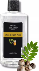 Musk & Fresh Wood geurlamp olie Scentchips® ScentOil 475 ml