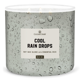 Cool Rain Drops Goose Creek Candle® 3 Wick 411 gram