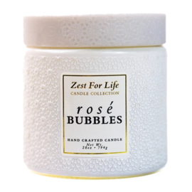 Rosé Bubbles geurkaars – Zest For Life Cheerful Candle 2 lonten 794 gram