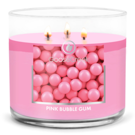 Pink Bubble Gum Goose Creek Candle® 3 Wick 411 gram