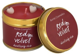  Red Velvet  BomB Cosmetics® Tinned Candle 