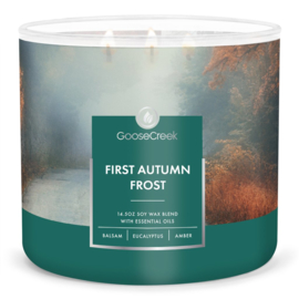 First Autumn Frost Goose Creek  Candle® 3 Wick 411 gram