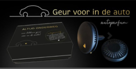 🎉 Black Edition Autoparfum "Gefeliciteerd”