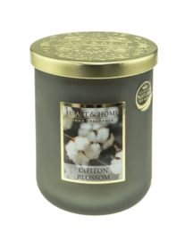 Cotton Blossom Heart & Home Veganistische soja-wasmix Geurkaars 340 gram