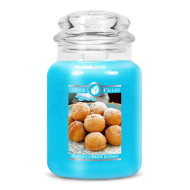 Peach Cobbler Donut Goose Creek Candle® Geurkaars Large 150 Branduren