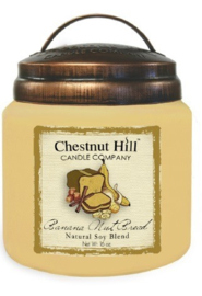 Banana Nut Bread Chestnut Hill  2 wick Candle 450 Gr