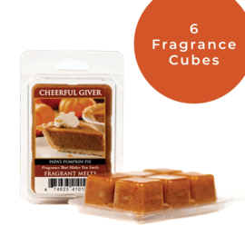 Papa's Pumpkin Pie Waxmelt 68 gram Cheerful Giver