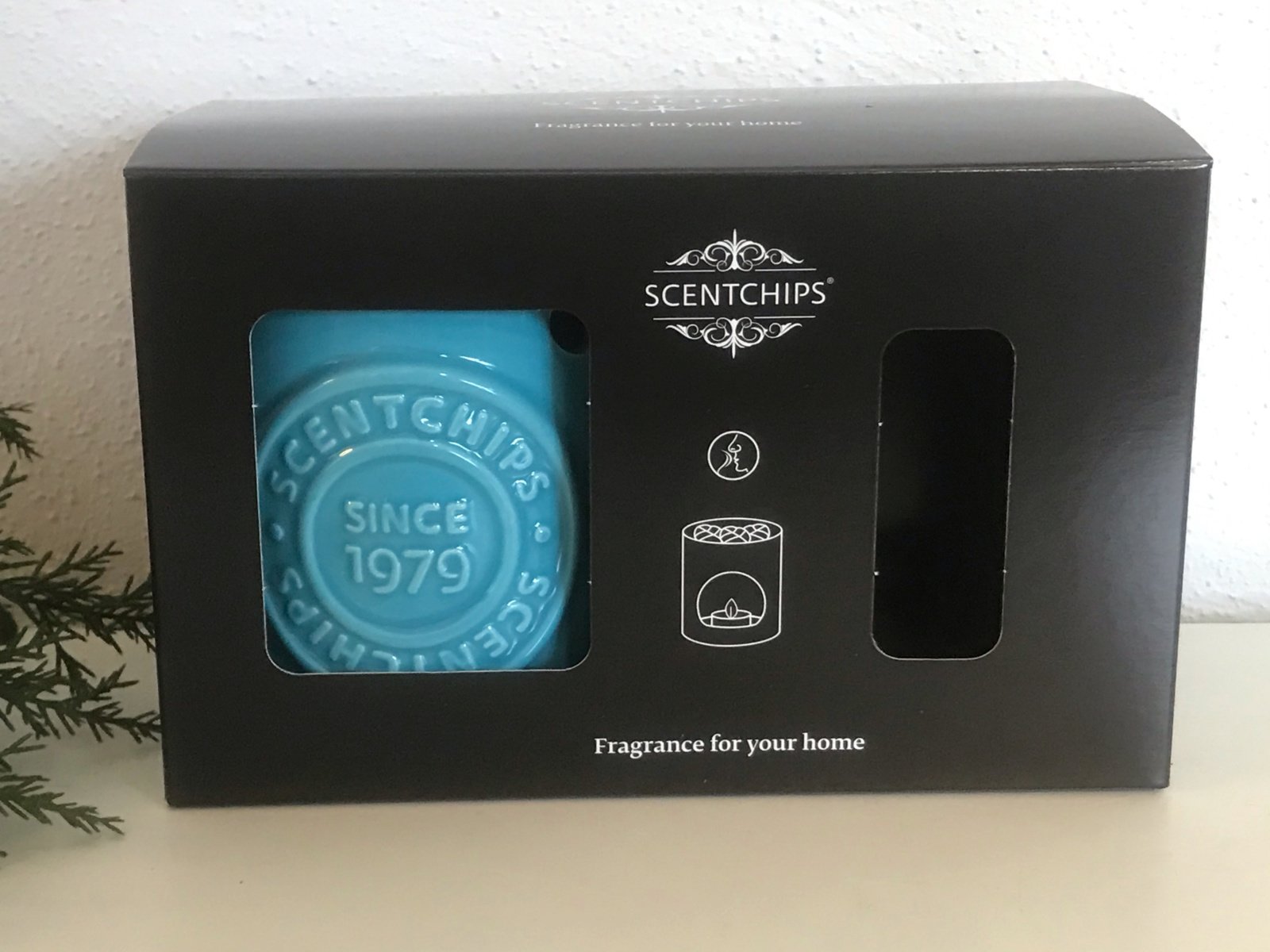 Assortie Scentchips® cadeauset Basic Logo Blauw - Brander