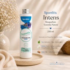 Sportfris Intens Wasparfum Essentia Nature 250 ml frisse, krachtige geur voor sportkleding