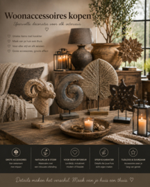 Woonaccessoires kopen – sfeervolle decoratie voor elk interieur