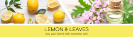 Lemon and Leaves Goose Creek Candle® 411 gram