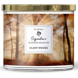Silent Woods Woodbridge Signature geurkaars in glas 3 lonten