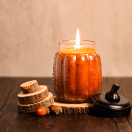 Pumpkin Candle Cheerful Geurkaars  Pumpkin Pie 15 oz