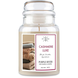 Cashmere Lux large Geurkaars Purple River