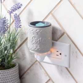 Love geurlamp  Plug-in Candle Warmers Flip Dish  stopcontact elektrisch