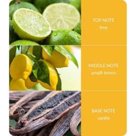 Lemon Bliss Heart & Home Veganistische soja-wasmix Geurkaars 340 gram