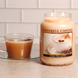 Chai Tea Latte Cheerful Candle 2 wick 680 gr