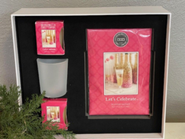 Let's Celebrate Bridgewater Candle Company in luxe kadobox