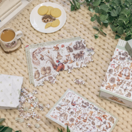 Wrendale Designs Jigsaw Puzzel  Country Set