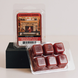 Cozy Cabin Waxmelt 68 gram Cheerful Giver