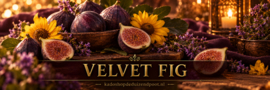 Velvet Fig geurkaars Cheerful Candle 2 lonten 680 gram