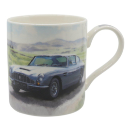 Oldtimer Mok Aston Martin DB6 Zilver