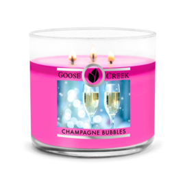 Champagne Bubbles Goose Creek Candle® 3 Wick 411 gram