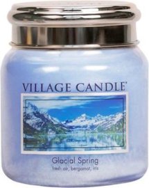 Glacial Spring Village Candle  Medium  105 Branduren
