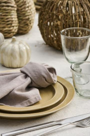 Ib Laursen Dunes dinerbord Mustard – 28 cm