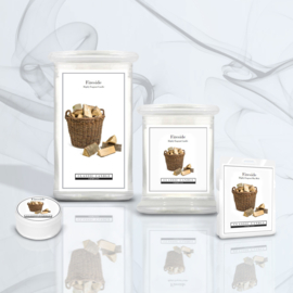 Fireside  Classic Candle wax melts 90 gram – warme houtgeur
