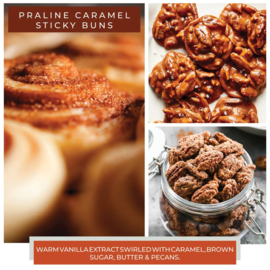 Praline Caramel Sticky Buns  Waxmelt 68 gram Cheerful Giver
