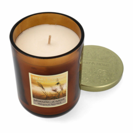 Morning Sunrise Geurkaars soja-wax mix Heart & Home® 75 branduren