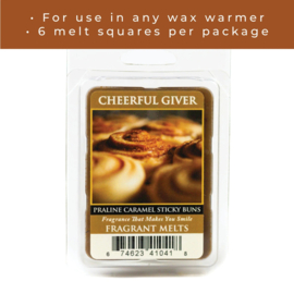 Praline Caramel Sticky Buns  Waxmelt 68 gram Cheerful Giver