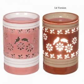 Pink Bird Electric Wax Melt Burner 18cm