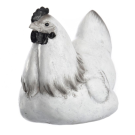 Kip wit 14,5 cm