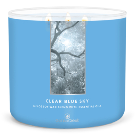 Clear Blue Sky Goose Creek Candle® 3 Wick 411 gram