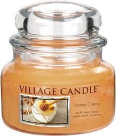 Honey Creme Village Candle   smal Jar 55 Branduren