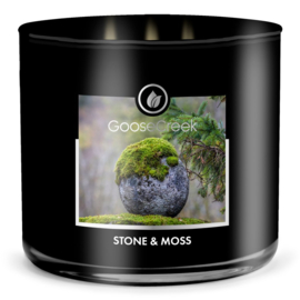 Stone & Moss Goose Creek Candle  Soy Blend   3 Wick Tumbler