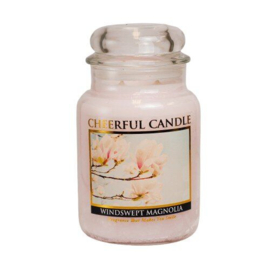 Windswept Magnolia Geurkaars Cheerful Candle  2 wick 680 gr