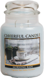 Morning Rain Geurkaars Cheerful 2 wick 680 gr