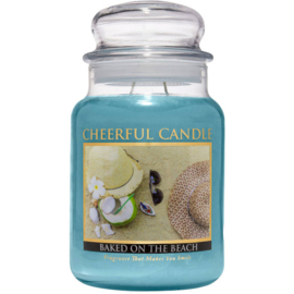 Baked on the Beach  Cheerful Candle 2 wick 680 gr