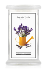 Lavender Vanilla Classic Candle Large 1 wick 